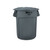 Rubbermaid FG264560Gray Container Lid 24 1/2" D X 1 1/2" H Heavy Duty Plastic Gray (4 Each Per Case)
