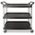 Rubbermaid FG409100BLA Utility Cart 100 Lb. Capacity Per Shelf Open Sided