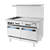 Turbo Air TARG-2B36G-NG 48" Natural Gas Radiance Restaurant Range - 193,000 BTU