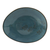 Tuxton GGE-651 Porcelain Azure Free form Plate (1 Dozen)