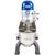 Vollrath 40760 60 Qt. Planetary Floor Mixer with Safety Guard - 208/240V, 2 HP