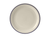 Tuxton NDA-008 9" Ceramic White/Blue Round Plate (2 Dozen Per Case)