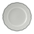 Tuxton SBA-104 10-3/4" Porcelain Porcelain White With Blue Band Round Plate (1 Dozen)