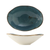 Tuxton GGE-402 11-1/2 Oz. Porcelain Azure Oval Capistrano Bowl (1 Dozen)