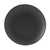 Tuxton VBA-090 Porcelain Black Round Plate (2 Dozen Per Case)
