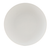 Tuxton VWA-115 Porcelain Matte White Round Plate (1 Dozen)