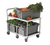New Age 1408 21"W Wet Produce Cart with 1200 Lbs. Capacity
