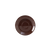 Tuxton DME-0451 4-5/8" Ceramic Mahogany Round Cappuccino Saucer (2 Dozen Per Case)