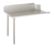 John Boos EDTC8-S30-L72 Straight Design Dishtable clean Straight Design 72"W x 30"D x 44"H Overall Size for Right-to-Left Operation 10" boxed Backsplash
