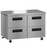 Hoshizaki UF48B-D4 48"W Two-Section Undercounter Freezer