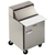 Traulsen UPT3212-L 32" W One-Section Reach-In Dealer's Choice Compact Prep Table Refrigerator with roll-top lid which serves as an overshelf