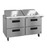 Hoshizaki SR60B-24MD4 60" W Two-Section Four Drawer Steelheart Series Mega Top Refrigerator