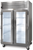 Traulsen G23010M 52.13" W Two-Section Glass Door Reach-In Dealer's Choice Freezer - 115 Volts