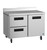 Hoshizaki WR48B-D2 48"W Two Drawer and One Door Stainless Steel Steelheart Series Worktop Refrigerator