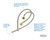 Krowne 21-443L Royal Series E-Z Install Flexible Water Line Kit