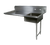 John Boos JDTS-20-50UCR Straight Design Undercounter Dishtable