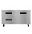 Hoshizaki UR60B-D2 60"W Two-Section Solid Door Reach-In Steelheart Series Undercounter Refrigerator