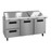 Hoshizaki SR72B-30MD2 72" W Three-Section Two Door Steelheart Series Mega Top Refrigerator