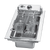 Wells F-556 15 lb Singe Electric Drop-In Fryer - 208 Volts
