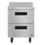 Hoshizaki WR27B-D2 27"W Two Drawer Stainless Steel Steelheart Series Worktop Refrigerator