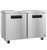 Hoshizaki UF48B 48"W Two-Section Solid Door Reach-In Steelheart Series Undercounter Freezer