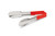 Vollrath 4780640 6" Utility Tongs Scalloped Teeth