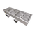 Hatco HWBI-4MA (4) Full Size Pan Stainless Steel Insulated Drop-In Modular and Ganged Heated Well - 120 Volts
