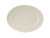 Tuxton MEH-115 11-5/8" Ceramic American White/Eggshell Oval Platter (1 Dozen)