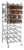 New Age 1250 71"H Stationary Can Storage Rack for (162) #10 Cans or (216) #5 Cans