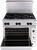 Wolf C36S-6B-NG 36" Natural Gas Restaurant Range - 215,000 BTU