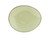 Tuxton Gas-651 10" Ceramic Sagebrush Oblong Ellipse Plate (1 Dozen)