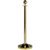 American Metalcraft RSCLG Securit Barrier Post and Base System Portable