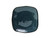 Tuxton GAN-500 Ceramic Night Sky Square Plate (1 Dozen)