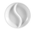 CAC China CN-D5 3.5" Dia. Super White Porcelain Round Accessories Dish (6 Dozen Per Case)