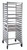 New Age NS947KD 69"H Mobile 20 Donut Screen Rack with 3" Spacing