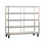 New Age 96711 28.5" W x 82" H x 75.5" D 4 Tiers Aluminum Tray Drying Rack
