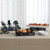 American Metalcraft BR128 12.13" L x 8.13" W x 2" H Rectangular Black Stainless Steel Multi Function Riser