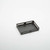 American Metalcraft BR128 12.13" L x 8.13" W x 2" H Rectangular Black Stainless Steel Multi Function Riser