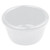 Winco RFM-1W
 1-1/2 Oz.
 Plastic
 White
 Ramekin
 8 Dozen (Contains 1 Dozen)