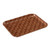 Cambro 57301 4.94" Rectangle Fiberglass Camtray - 12/Case