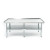 Adcraft ES-3060 60" W x 30" D Open Base with Undershelf Equipment Stand