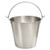 Winco UP-13 Stainless Steel Utility Pail