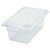 Winco SP7404 1/4 Size Polycarbonate Poly-Ware Food Pan
