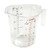 Winco PMCP-100 1 qt Polycarbonate Measuring Cup