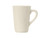 Tuxton BEM-080D 3-1/8" 8 Oz. Ceramic American White/Eggshell Alpine Mug (2 Dozen Per Case)