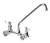Krowne 14-812L Royal Series 8" Center Wall Mount Faucet with 12" Spout