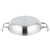 Vollrath 49424 10-1/4" Dia. Stainless Steel / Aluminum Miramar Display Cookware French Omelet Pan