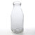 American Metalcraft GMB32 32 Oz. 3.25" Dia. x 8.25" H Glass Milk Bottle