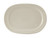 Tuxton YEH-137 Ceramic American White/Eggshell Oblong RacetRack Platter (1 Dozen)