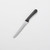 American Metalcraft KNF2 5" Stainless Steel Steak Knife with Jumbo Black Plastic Handle - 25 Dozen per Case